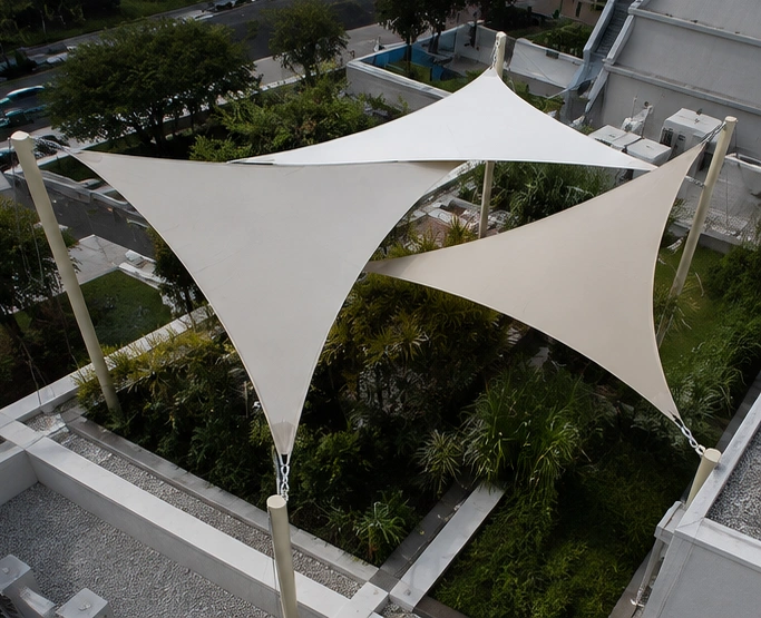 Jammu Project tensile structure, Ekra Decor &mdash; photograph 4